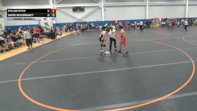 150 lbs Champ. Round 2 - Gavin Woodmancy, ISI Wreslting Club vs Kullen Koos, BTW