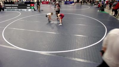 14U - 88 lbs Champ. Round 1 - Thor Gulbrandson, Kingdom Wrestling vs Grady Kirk, MN Elite Wrestling Club