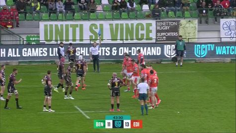 Replay: Benetton vs Edinburgh | Mar 22 @ 3 PM