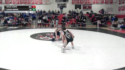 120 lbs Quarterfinal - Miles Goetz, Middlebury vs Logan Knipes, Fair Haven