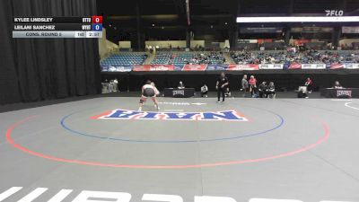207 lbs Cons. Round 5 - Kylee Lindsley, Ottawa vs Leilani Sanchez, Wayland Baptist