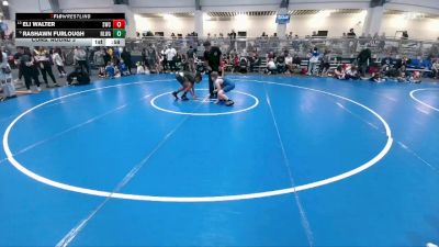 110 lbs Cons. Round 3 - Eli Walter, Stephenville Wrestling Club vs Rashawn Furlough, NXT Level Wrestling Academy