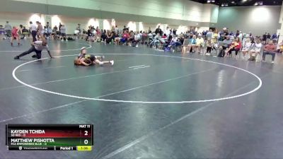 106 lbs Round 3 (16 Team) - Matthew Pishotta, FCA Empowered Blue vs Kayden Tchida, SD Red