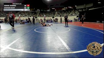 73 lbs 3rd Place - Ezekiel Ramirez, Juggernaut Wrestling Club vs Stetson Scott, Cowboy Wrestling Club