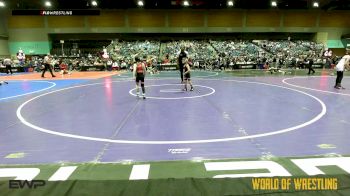 43 lbs Quarterfinal - Dakota Mendoza, Mantanona TC vs Hayden Zemba, Steel Valley Renegades