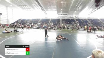 70 lbs Consolation - Alexander Marroquin, Mantanona TC vs Kyler Robinson, Shootbox WC