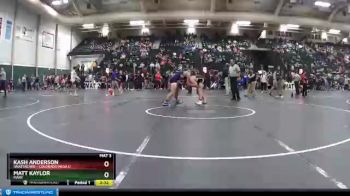 197 lbs Quarterfinal - Kash Anderson, Unattached - Colorado Mesa U vs Matt Kaylor, Mary