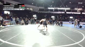 190 lbs Cons. Round 5 - Jullian Amadeo, Franklin Pierce vs Maverick Myers, Zillah