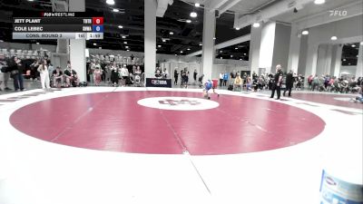 28 lbs Cons. Round 3 - Jett Plant, Top Of The Rock Wrestling Club vs Cole Lebec, South Hills Wrestling Academy