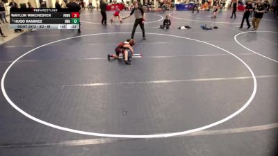 8U - M 5th Place Match - Waylon Winchester, Princeton Wrestling vs Hugo Ramirez, Blaine Wrestling Association