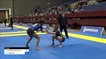 Eduarda Andrade De Araujo vs Juliana N Weaver 2024 Pan IBJJF Jiu-Jitsu No-Gi Championship