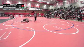 157 lbs Champ. Round 2 - Rolando Gonzalez, Sunnyside vs Conner Nicholson, East Valley (Spokane)