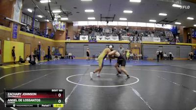 215 lbs Cons. Round 1 - Zachary Johnson, Taylorsville vs Angel De Lossantos, Cyprus