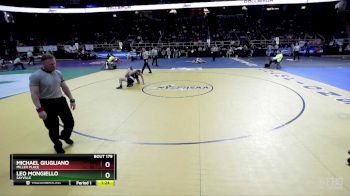 I-132 lbs Champ. Round 2 - Leo Mongiello, Sayville vs Michael Giugliano, Miller Place