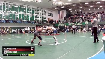 106 lbs Semifinal - Mason Bauer, Ashland vs Carmello Kolb, Solon