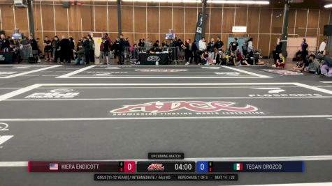 Kiera Endicott vs Tegan Orozco 2026 ADCC Portland Open