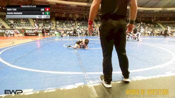 64 lbs 2nd Place - Ren Tse, Greater Heights Wrestling vs John Reimer, Team Nazar