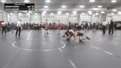150 lbs Round 3 (10 Team) - Jamison Cramer, Mat Assassins Black vs Lucas Lahousse, New England Gold