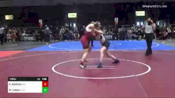 130 lbs Semifinal - Karianne Baldwin, Bad Draw vs Makynna Loepp, Wcw