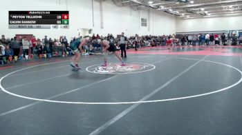 189 lbs Champ. Round 2 - Calvin Rannow, Dassel-Cokato-Litchfield vs Peyton Tellijohn, LeSueur-Henderson