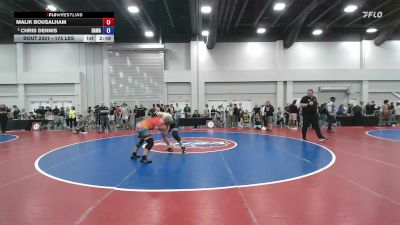 175 lbs Champ. Rd Of 16 - Malik Bousalham vs Chris Dennis, BROAD AXE WRESTLING ACADEMY