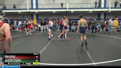 100 lbs Round 6 (8 Team) - Jackson Peeples, PA Alliance Blue vs Brett Land, Centurion Joker Squad