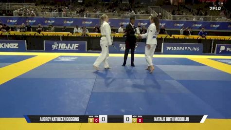 Natalie Ruth McCollin vs Aubrey Kathleen Coggins 2026 Pan Jiu Jitsu IBJJF Championship