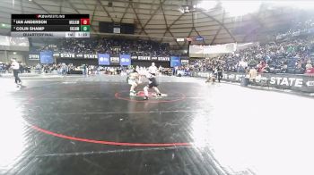 Boys 4A 157 lbs Quarterfinal - Ian Anderson, Moses Lake vs Colin Shamp, Skyline