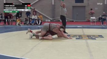 285 lbs Champ. Round 1 - Benjamin Katz, Springfield vs Rory Nolan, Norwich