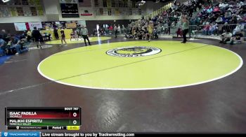 132 lbs Cons. Round 6 - Isaac Padilla, Vacaville vs Malikhi Espiritu, Temecula Valley