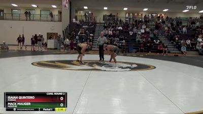 125 lbs Cons. Round 2 - Isaiah Quintero, Purdue vs Mack Mauger, Missouri