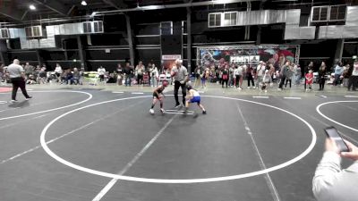 50 lbs 5th Place - Cain Yellowhair, Rez Kids vs Zachary Barry, Inland Elite