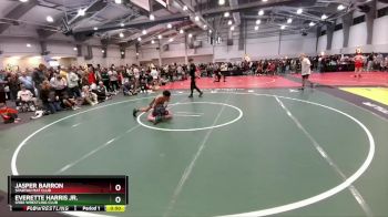 106 lbs Cons. Round 3 - Jasper Barron, Spartan Mat Club vs Everette Harris Jr., G580 Wrestling Club