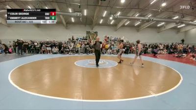 120 lbs Champ. Round 3 - Colin George, Chatfield vs Emmett Alexander, ThunderRidge