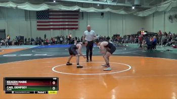 149 lbs Champ. Round 2 - Keagen Mabie, Manchester vs Cael Dempsey, Alma
