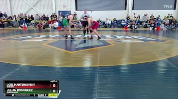 184 lbs Champ. Round 1 - Joel Martsinovsky, Stevens vs Julian Rodriguez, Greensboro