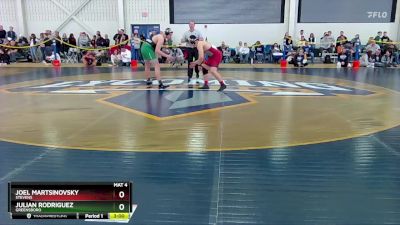 184 lbs Champ. Round 1 - Joel Martsinovsky, Stevens vs Julian Rodriguez, Greensboro