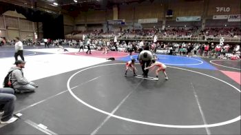 58 lbs 5th Place - Easton Palmer, Montrose Elite Wrestling vs Liam Wright, Bearcave WC