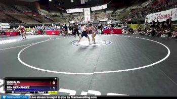 145 lbs Round 2 (16 Team) - Ruben Le, SCVWA vs Ben Hernandez, OCWA