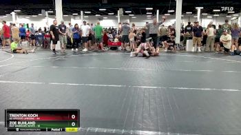 140 lbs Round 3 (6 Team) - Trenton Koch, U2 Upstate Uprising vs Zoe Ruhland, Mat Warriors White