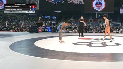 120 lbs Champ. Rd Of 128 - Rodolfo Rojas, Oklahoma vs Christopher Smith, Florida