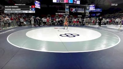 150 lbs Champ. Rd Of 32 - Dallas Russell, GA vs Gabriel Gallardo, AZ