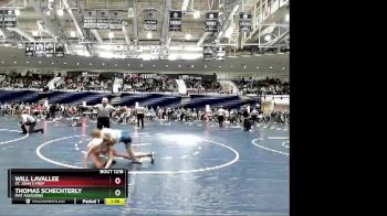 124 lbs Champ. Round 2 - Thomas Schechterly, Mat Assassins vs Will LaVallee, St. John`s Prep