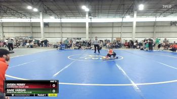 45 lbs Semifinal - Gage Vargas, Middleton Wrestling Club vs Ayden Perry, Clearwater Valley USA