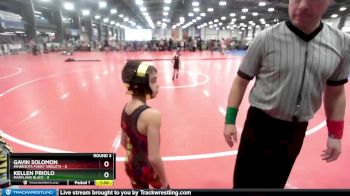 48 lbs Rd# 3 12:00pm Friday - Gavin Solomon, Minnesota Funky Singlets vs Kellen Priolo, Maryland BLACK