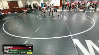 126 lbs Cons. Round 3 - Calleb Willson, Pinedale vs Sean Lowe, Powell