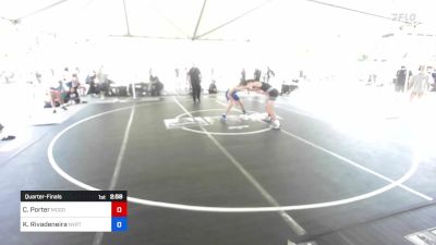 157 kg Quarterfinal - Cort Porter, Mogollon vs Kernel Charlie Rivadeneira, Nvrtc