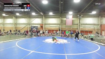 57 kg Rr Rnd 5 - Brooklynn Webber, New England Trappers Black - GHSE vs Ashae Branch-Huston, Die Hard - GHSE