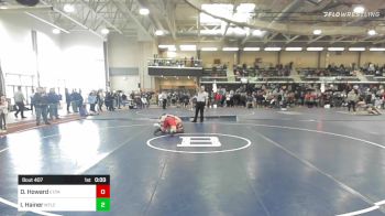 182 lbs Consi Of 8 #1 - Drew Howard, Essex Tech/Masco Co-Op vs Isaac Hainer, Mattanawcook Academy