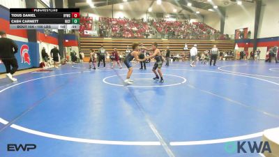 100 lbs Rr Rnd 1 - Tidus Daniel, Hilldale Youth Wrestling Club vs Cash Carnett, Victory Youth Wrestling